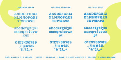 Pintails Font Poster 7