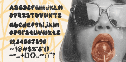 Fungky Brow Font Poster 8