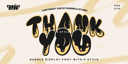 Fungky Brow Font Poster 12