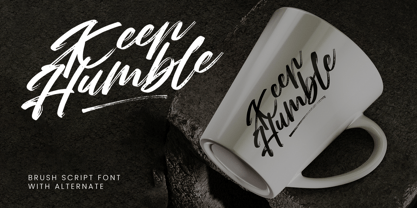 Soulstice Brush Script Font Poster 3