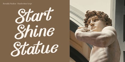 Bernady Neulion Font Poster 3