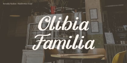 Bernady Neulion Font Poster 8