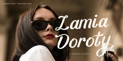 Bernady Neulion Font Poster 4