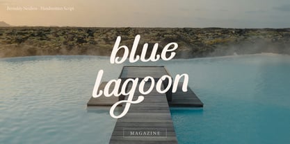 Bernady Neulion Font Poster 5