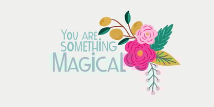 Little Miss Font Font Poster 4