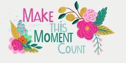 Little Miss Font Font Poster 2