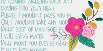 Little Miss Font Font Poster 5