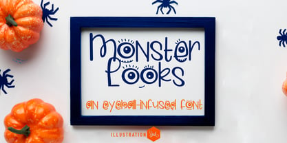 PN Monster Looks Font Poster 1