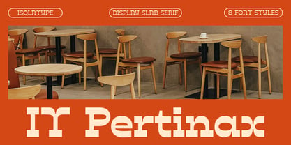 IT Pertinax Font Poster 1