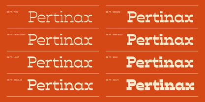 IT Pertinax Font Poster 8