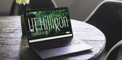 UT Hilligon Font Poster 8