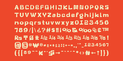 Jhorde Font Poster 8