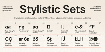 SFT Ritam Sans Font Poster 9