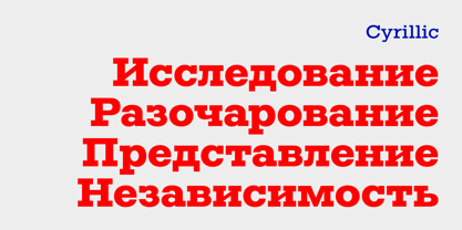 Huemul Slab Font Poster 8