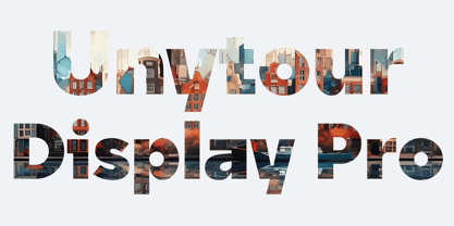 Unytour Display Pro Font Poster 5