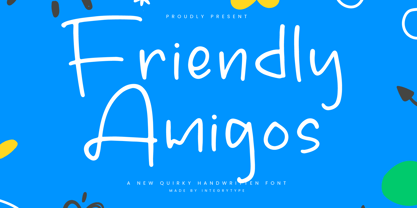 Friendly Amigos Font Poster 1