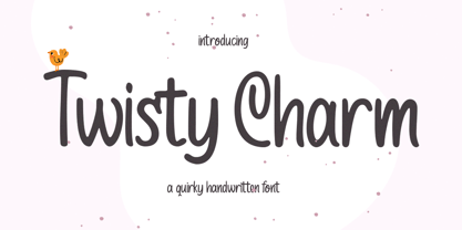Twisty Charm Font Poster 1