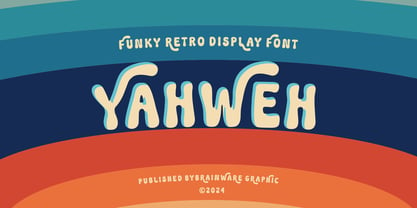 Yahweh Font Poster 1