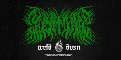 Velgrin Font Poster 4