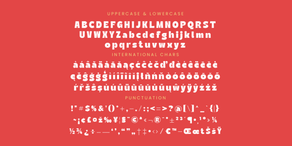 Thered Burger Font Poster 15