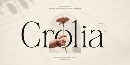 Crolia Font Poster 1