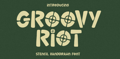 Groovy Riot Font Poster 1