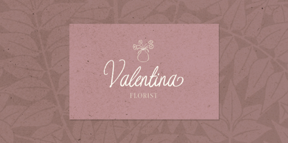 Wedding Letter Font Poster 4