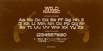 Wild Rango Font Poster 6