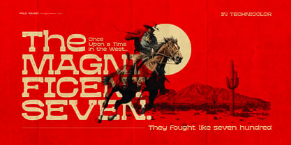 Wild Rango Font Poster 2