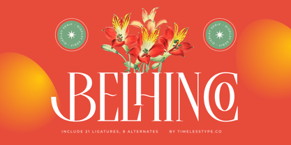 Belhinco Font Poster 1