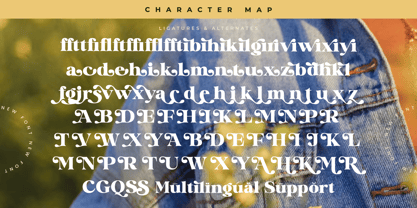 Silktop Quest Font Poster 15