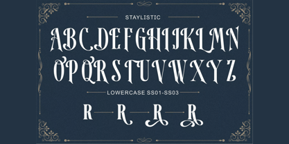 Alesandro Font Poster 7