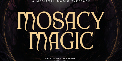 Mosacy Magic Font Poster 1