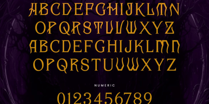 Mosacy Magic Font Poster 2