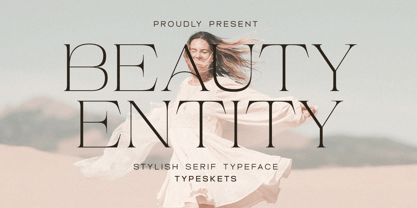 Beauty Entity Font Poster 1