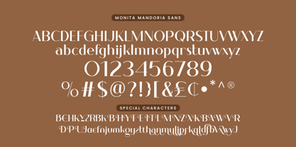 Monita Mandoria Font Poster 14