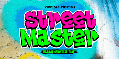 Street Master Font Poster 1