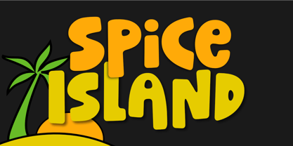 Spice Island Font Poster 1