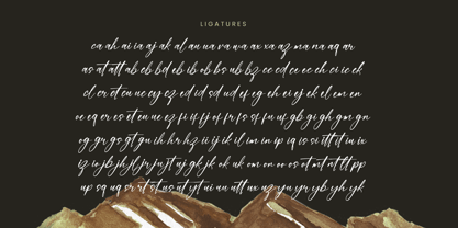 Mountain Heritages Font Poster 10