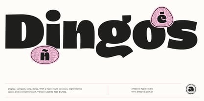 Dingos Font Poster 1