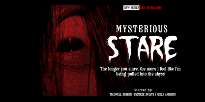 Night Secret Font Poster 4