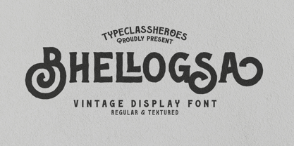 Bhellogsa Font Poster 1