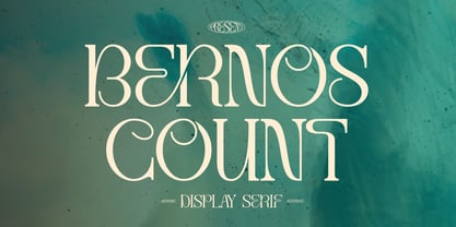 Bernos Count Font Poster 1