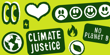 Climate Icon Font Poster 1