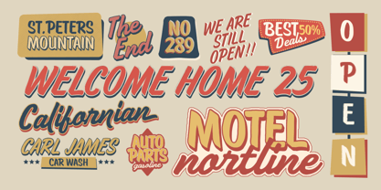 Oldtown Signer Font Poster 7