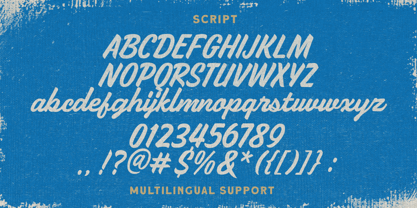 Oldtown Signer Font Poster 5