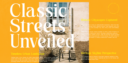 Mysteris Vintage Font Poster 7