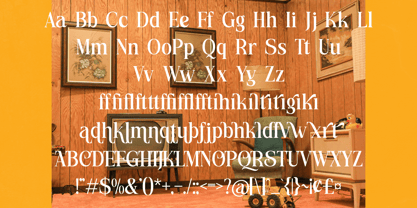 Mysteris Vintage Font Poster 10