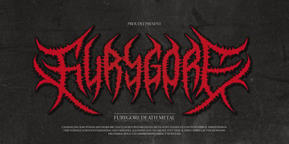 Furygore Font Poster 1