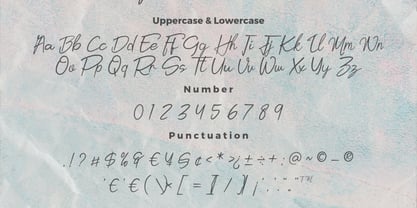 Belysta Font Poster 8